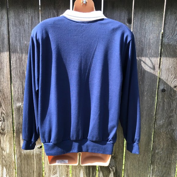 Vintage Napa Valley Long Sleeve Knit Pullover Embroidered Teacher Theme Womens L - Picture 6 of 8